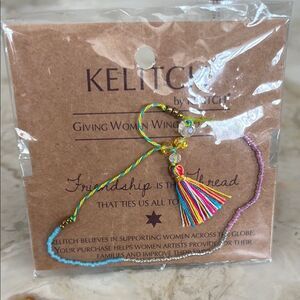 NWT Kelitch Friendship Handcrafted Bracelet